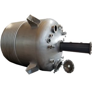 산업용 전기 증기 가열 스테인레스 스틸 원자로 반응 보일러 탱크 반응 주전자 - Product Image 4