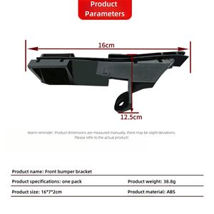 Piezas de automóviles para <span class=keywords><strong>BMW</strong></span> Serie <span class=keywords><strong>3</strong></span> <span class=keywords><strong>316i</strong></span> <span class=keywords><strong>E46</strong></span> barra delantera soporte largo parachoques delantero soporte largo fijo 00 ~ 02 modelos - Product Image 3