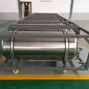 ถังเก็บของเหลว dpw ระบบฉนวนกันความร้อนถังคาร์บอนไดออกไซด์เหลว800L สำหรับการวิจัยทางชีววิทยา - Product Image 5