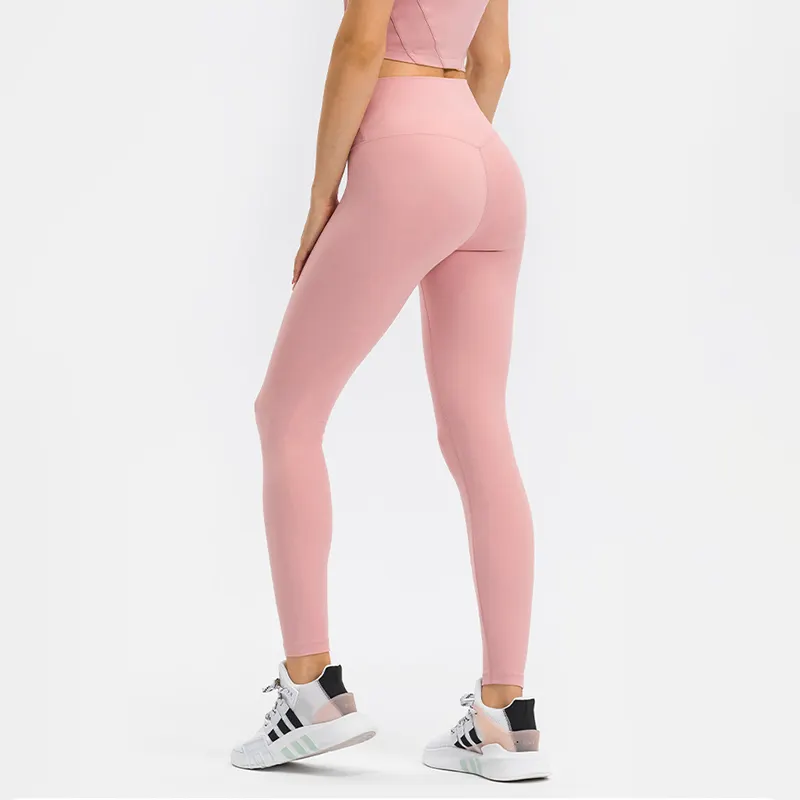 Pantalones con logotipo personalizado, mallas deportivas de secado rápido, mallas de entrenamiento de cintura alta para levantamiento de glúteos, pantalones deportivos para gimnasio, mallas de Yoga para mujer