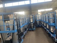 Özelleştirilmiş Platform Boyutları Alüminyum Alaşımlı Havadan Çalışma Platformu Portatif Asansör 16m 300kg Personel Asansörü