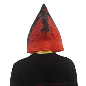 Masque de tête entière en latex <span class=keywords><strong>rouge</strong></span>, <span class=keywords><strong>oiseau</strong></span> flamant rose, <span class=keywords><strong>moineau</strong></span> <span class=keywords><strong>rouge</strong></span>, costumes de cosplay, accessoires, masque en latex d'<span class=keywords><strong>oiseau</strong></span>, Halloween, carnaval, mascarade - Product Image 4