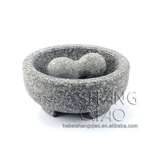 Granito Natural <span class=keywords><strong>Molcajete</strong></span> <span class=keywords><strong>Tejolote</strong></span> Guacamole Mortero y Maja Mexicano <span class=keywords><strong>Molcajete</strong></span> y <span class=keywords><strong>Tejolote</strong></span> con 3 Patas - Product Image 3