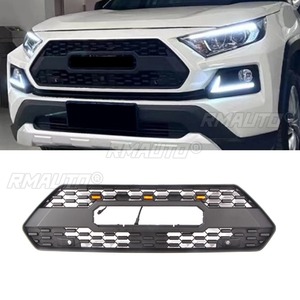Parrilla Delantera para Toyota RAV4 2019-2022, Parrilla Deportiva, Kit de Carrocería, Accesorios para Auto - Product Image 2