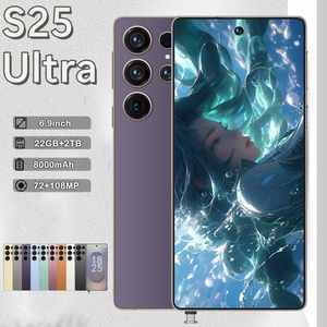 Smartphone 5G S25Ultra 2025 Neuf Haute Performance Prix Usine 22G+2TB Android 15 Double SIM Double Veille 144Hz <span class=keywords><strong>Octa</strong></span> <span class=keywords><strong>Core</strong></span> CDMA - Product Image 1