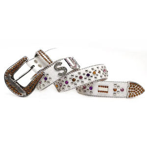 Cinturones Personalizables de Diseñador para Hombre con Incrustaciones de Pedrería y Diamantes, Marca BB <span class=keywords><strong>Simon</strong></span>, Estilo Vaquero Renacentista de Moda - Product Image 2
