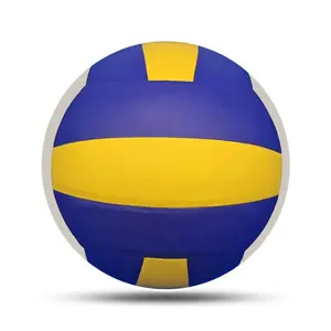 Hot Sale Custom Logo Indoor Outdoor Beachvolleybalmachine Gestikte Microfiber Lederen Volleybalbal