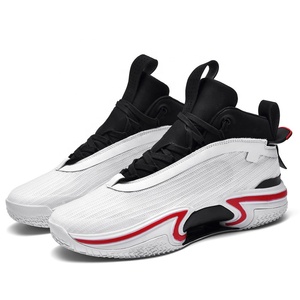 Zapatillas de Baloncesto NAIKEWAY con LOGO Personalizado para Hombre Diseño Original OEM Retro para Exteriores Estilo Baloncesto de Combate Real - Product Image 1