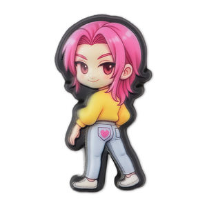 クラシック漫画クロッグ靴チャームカスタムKPOP靴デコレーションチャーム,2026新着新年ギフト靴チャーム - Product Image 3