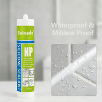 Scellant silicone acétique GP imperméable à séchage rapide, antifongique, haute résistance, pour collage de verre, aquarium, bac à poissons, salle de bain, douche, miroir