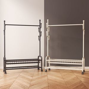 Porte-vêtements suspendu simple pour intérieur, sur pied, pour chambre à coucher, usage domestique, vente directe usine - Product Image 4