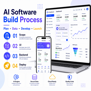 Software de Criptomonedas Personalizado, Desarrollo de Software para Negocios, Desarrollo de Software de IA, Servicios de Desarrollo de Software, Soluciones - Product Image 5