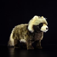 Peluche de Mapache Personalizado de 22 cm, Juguete de Peluche para Parques de Atracciones, Souvenir, Regalo, Proveedor, Fábrica, OEM, ODM