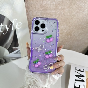 Funda de Teléfono 3 en 1 a Prueba de Golpes con Diseño de Moda, Brillo Epoxi y Accesorios Lindos para OPPO Realme C85 FIND X9 PRO FIND X9 PRO - Product Image 1