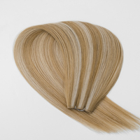 Extensions de cheveux invisibles à double trame Genius Weft, sans retour, cheveux Remy, extensions de cheveux Genius Weft pouvant être coupées