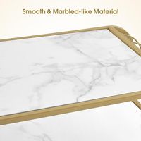 Table de manucure HONGZI de haute qualité avec cadre métallique moderne, prises électriques, ports USB, bureau pour salon de beauté commercial