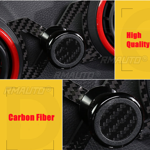 Car Phone Holder for Audi A3 S3 8V Real Carbon Fiber Air Vent Mount <b>Bracket</b> GPS Stand 360 Degree Rotatable Support Mobile - Product Image 4