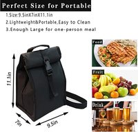 Sac isotherme pliable, sac isolé anti-fuite, boîte à déjeuner thermique pliable, fourre-tout, pour travail au bureau, pique-nique randonnée, plage