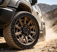 Jantes forgées True Beadlock Bronze 16 17 18 19 20 21 22 pouces 6x139.7 6x135 6x120 pour Wrangler Ford F150 Raptor Bronco RAM