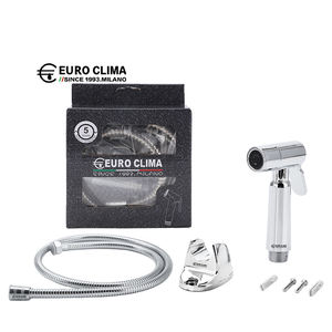 <span class=keywords><strong>Kit</strong></span> de douche mural EURO CLIMA avec finition chromée, petit tuyau de douche à double boucle, tuyau en PVC à l'intérieur - Product Image 3