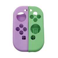 Coque de protection en silicone OEM, couleurs mélangées, poignée ergonomique pour Nintendo Switch OLED JoyCon, accessoires de jeu NS