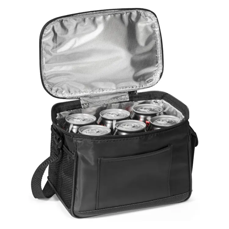 Insulated Aluminium Foil 6 Can Personalized Cooler Bag for Camping Picnic