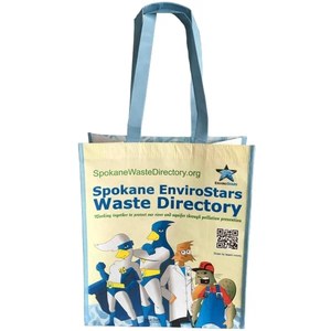 Biểu tượng tùy chỉnh thiết kế bóng mờ nhiều lớp không dệt, nhỏ Shopper Tote Túi không dệt pp Túi hàng tạp hóa/ - Product Image 4