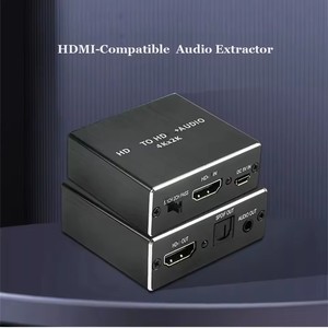 Extracteur audio numérique PCM DTS 5.1 HDCP Dolby compatible HDMI vers <span class=keywords><strong>SPDIF</strong></span> optique et convertisseur de casque <span class=keywords><strong>jack</strong></span> 3,5 mm pour Blu-ray - Product Image 2
