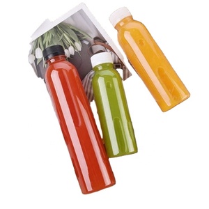 Bouteille de boisson en plastique PET transparente de qualité alimentaire de 250 ml à petite ouverture ronde pour yaourt et jus - Product Image 2