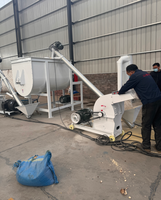 Nouvelle machine à granulés d'aliments pour volailles 1-3T/H, haute performance, construction en fonte triphasée, moteur en cuivre pur, diesel/électrique
