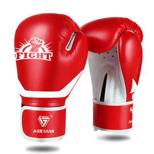 بالجملة عالية الجودة شعار مخصص دائم الكيك بوكسينغ التدريب المهني بو الجلود قفازات الملاكمة للبالغين - Product Image 5