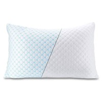 Bantal Hotel bintang 5 bantal bambu pendingin es penutup yang dapat dicuci bantal busa memori robek untuk menyesuaikan loteng