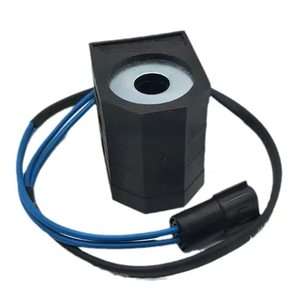 อะไหล่เครื่องจักรก่อสร้าง โซลินอยด์วาล์วคอยล์ 12V 24V รุ่น 151900001 สำหรับ DX225LC DH220-5 อะไหล่เครื่องจักรก่อสร้าง - Product Image 1