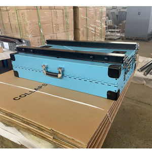 CAJA PLEGABLE portátil para mascotas, jaula de Metal para perros, accesorios de viaje para coche, caja de cartón clásica - Product Image 6