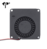 Ventilateur soufflant DC 4010 40x40x10mm 5V 12V 24V, ventilateur centrifuge de refroidissement avec couvercle arrière en aluminium PBT, mini ventilateur d'extraction de 40mm
