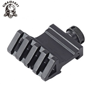 45 Degree Angle Tactical 20mm Aluminum Laser Base Adapter with 4 Slot Side Rail <b>Scopes</b> & <b>Accessories</b> - Product Image 3