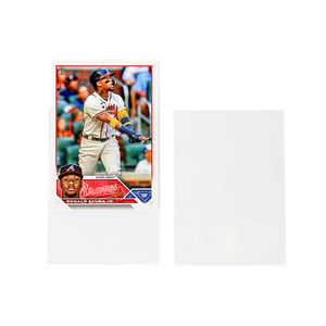 Pochette de protection pour cartes de visite en PP transparent, qualité supérieure, résistante aux rayures, prix bas - Product Image 5