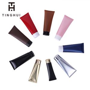 Contenants vides pour soins de la peau de 30 ml, tubes en aluminium et plastique argentés et dorés brillants, emballages pour crème solaire, lotion, cosmétiques - Product Image 5