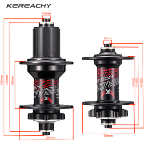KEREACHY 120 anillos M9x100 M10x135 32 agujeros 6 trinquetes 5 rodamientos 8/9/10/11 velocidades Cubo de <span class=keywords><strong>bicicleta</strong></span> freno de disco montaña Cyclocross MTB Hubs - Product Image 3