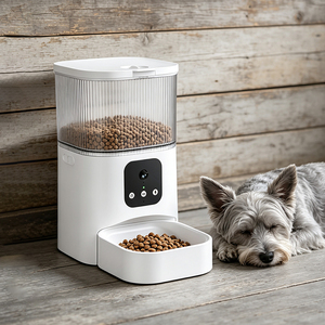 Smart Pet Feeders With Cameras Automatische Voerbak Smart Automatic Pet Feeder Wifi ODM Smart Pet Feeder - Product Image 1