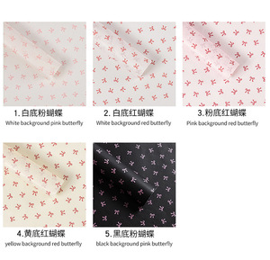 Papier kraft double face enduit imperméable en pâte vierge pour emballages cadeaux personnalisés et rouleaux d'emballage d'anniversaire - Product Image 6