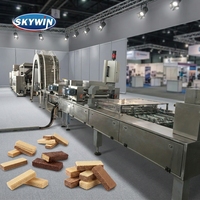 Ligne de production de machines à fabriquer des biscuits wafer Skywin