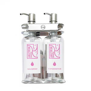 Tùy chỉnh nhãn 8.3 oz Key khóa bơm lại chất lỏng tắm xà phòng <span class=keywords><strong>Dispenser</strong></span> cho dầu gội rửa cơ thể - Product Image 5