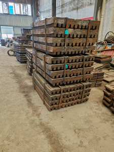 เครื่องหล่อเหล็กแมงกานีสสูงสำหรับ C160โลหะที่ทนทานต่อการสึกหรอแผ่นที่สามารถเคลื่อนย้ายได้ชิ้นส่วนเครื่องหล่อเหมืองแร่ - Product Image 6