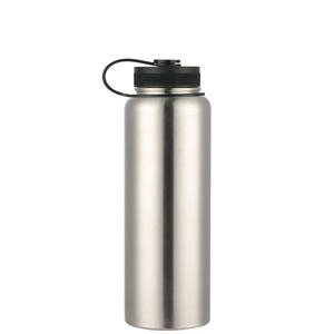 กระติกน้ำสแตนเลสเก็บความร้อนความเย็น Space Kettle ขนาด 18 ออนซ์ 500 มล. ขวดน้ำกีฬาแบบพกพาพร้อมหูหิ้ว - Product Image 1