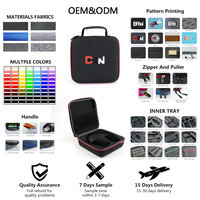 Étui de rangement portable à fermeture éclair pour écouteurs, en EVA, vente en gros directe d'usine, sacoche pour casque audio