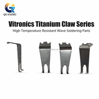 Pièce de rechange pour doigt de soudage à la vague en titane de type L ou V pour ligne de production SMT Vitronics, avec garantie de 3 mois
