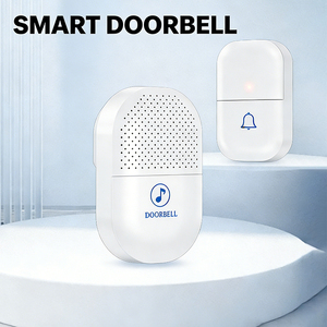 Sonnette sans fil intelligente 802 pour maison connectée, prise US/EU, 38 mélodies, installation facile, volume élevé, <span class=keywords><strong>sonnerie</strong></span> d'appel pour personnes âgées et patients - Product Image 3