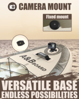 Planche de SUP gonflable portable 11' unisexe en Drop Stitch, avec accessoires de paddle surf individuel/à 3 ailerons