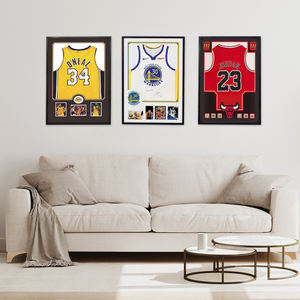 Cadre en bois massif personnalisé pour <span class=keywords><strong>maillot</strong></span> de football, basketball, <span class=keywords><strong>NBA</strong></span>, collection commémorative, avec signature Ronaldo, pour <span class=keywords><strong>maillot</strong></span> de football ou de basketball. - Product Image 6